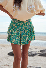 Load image into Gallery viewer, THE RA RA SKIRT - SEAS THE DAY - GREEN
