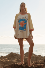 Load image into Gallery viewer, THE SEAS THE DAY RAGLAN TEE - MUSTARD
