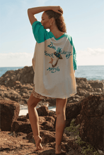 Load image into Gallery viewer, LONG TIME NO SEA RAGLAN TEE - GREEN
