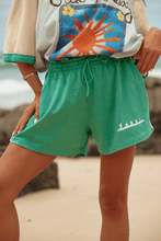 Load image into Gallery viewer, CHIDO SHORTS - SEAS THE DAY - GREEN
