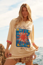 Load image into Gallery viewer, THE SEAS THE DAY HOTEL TEE - SAND
