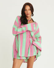 Load image into Gallery viewer, DON JULIO SHIRT - POP STRIPE GREEN
