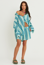 Load image into Gallery viewer, THE BOXER SHORT - POP STRIPE BLUE
