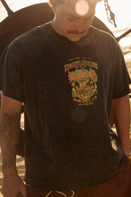 Load image into Gallery viewer, THE SMOOTH SAILING SLIM FIT TEE - WASHED BLACK

