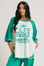 Load image into Gallery viewer, THE RAGLAN MARGIE TEE - GREEN
