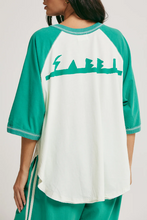 Load image into Gallery viewer, THE RAGLAN MARGIE TEE - GREEN

