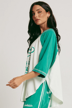 Load image into Gallery viewer, THE RAGLAN MARGIE TEE - GREEN
