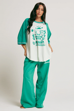 Load image into Gallery viewer, THE RAGLAN MARGIE TEE - GREEN
