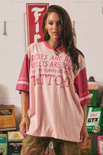 Load image into Gallery viewer, THE TATTOO + ROSES TEE - PINK
