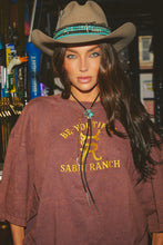 Load image into Gallery viewer, THE RANCH TEE- BROWN
