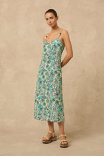 Load image into Gallery viewer, MONTE &amp; LOU HYDRA MIDI SLIP DRESS
