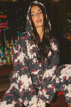 Load image into Gallery viewer, THE COW PRINT SABBI RANCH ZIP HOODIE
