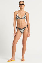 Load image into Gallery viewer, BOND-EYE / PIP EDWARDS LUANA TRIANGLE TOP- BLACK/WHITE STRIPE
