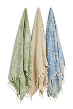 Load image into Gallery viewer, PALM FROND TURKISH TOWEL
